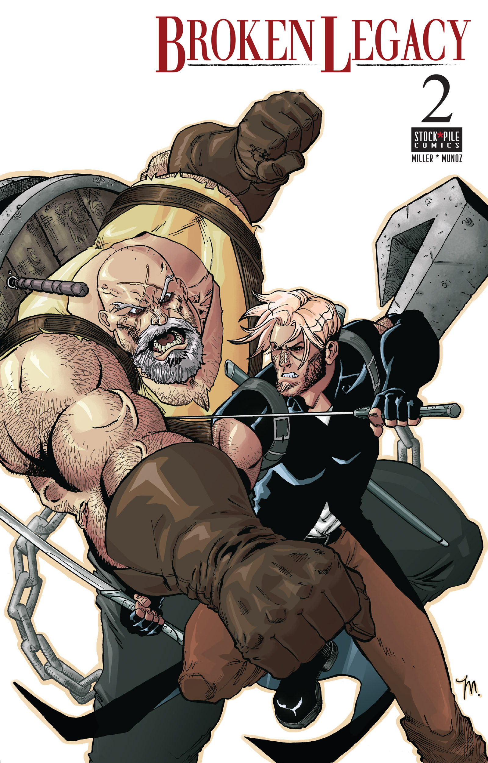 Broken Legacy two cover