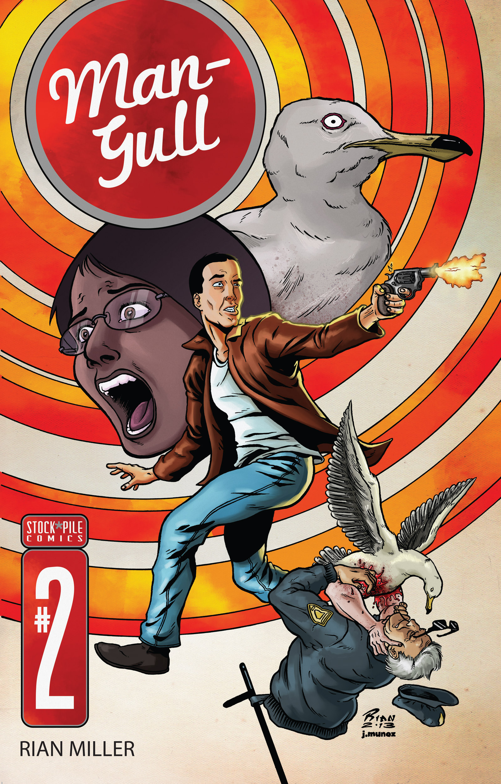 Man-Gull number two cover